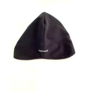 Eddie Bauer Winter Outer Shell Black Skull Beanie Hat One Size Vintage